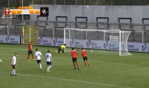 Le RFC Seraing a inondé de buts Blankenberge !