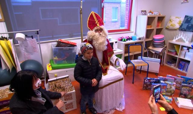 Saint-Nicolas redonne le sourire à l’école du Val