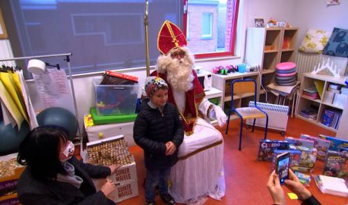 Saint-Nicolas redonne le sourire à l’école du Val