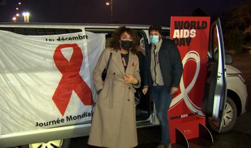 Sida : chiffres en baisse mais virus toujours très présent