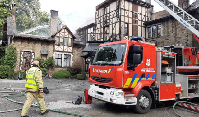 Sprimont : L'ensemble de la ferme-château Presseux est ravagé