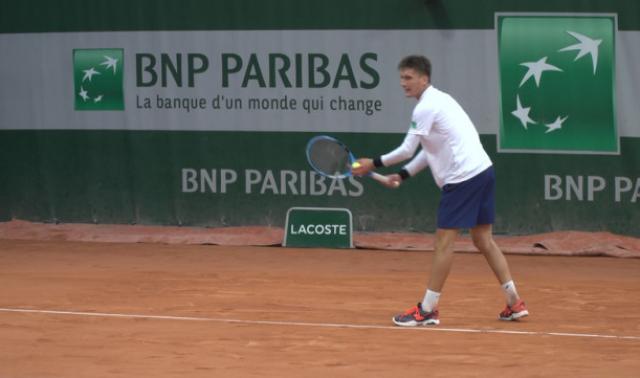 Une première à Paris pour Raphaël Collignon avec coach Darcis
