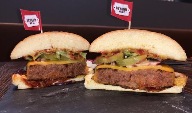 Un burger 100% sans boeuf
