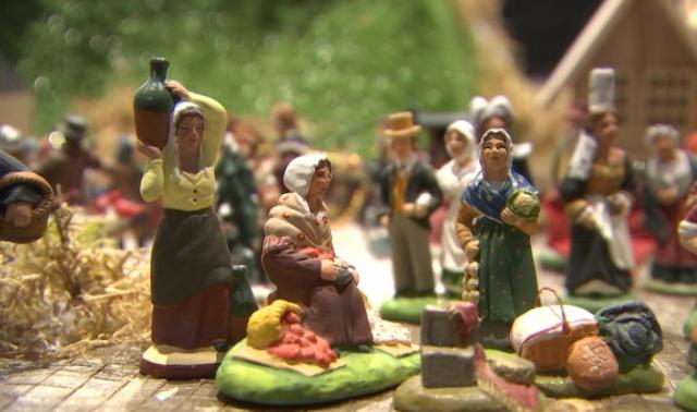 Un millier de santons à la Collégiale de Huy