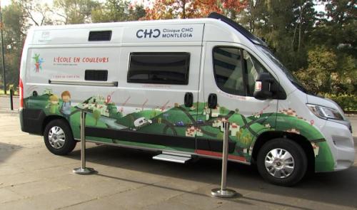 Un motorhome transformé en école pour les enfants atteints d'un cancer