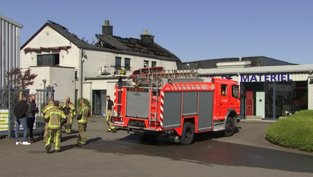 Un violent incendie a ravagé l'entreprise Technomat à Blegny