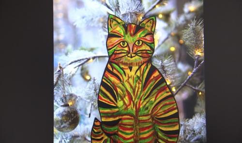 Une centaine de chats peints à Hannut