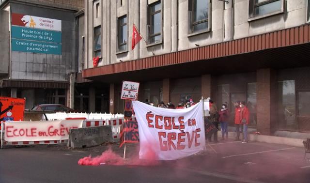 Une grève en pleine session d'examens à la HEPL