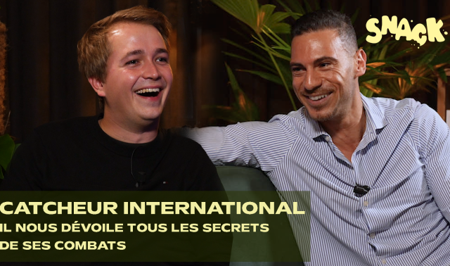 Snack : la star du catch Aaron Rammy nous dévoile les coulisses de ce sport-spectacle