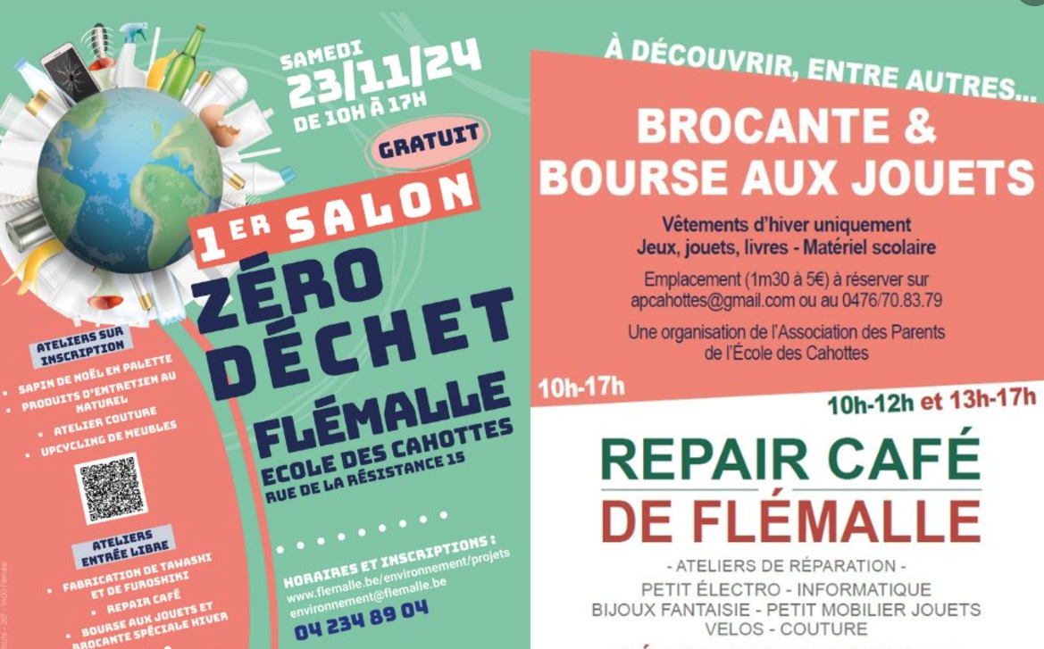 Invité : le 1er salon Zéro Déchet à Flémalle
