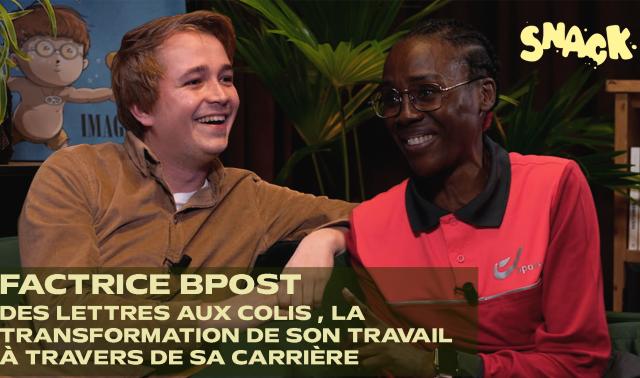 Snack : Une factrice bpost nous explique la transformation de son travail