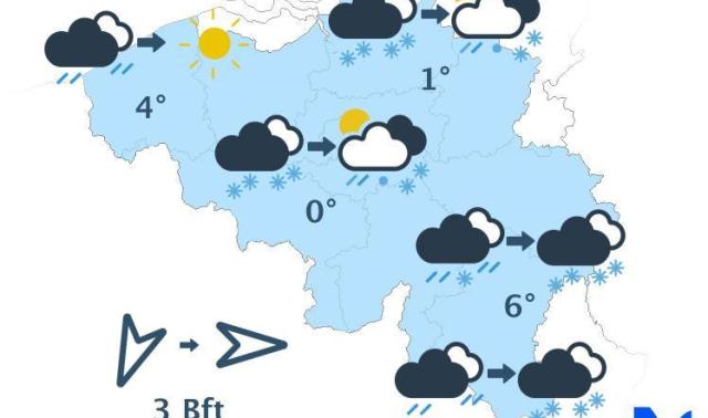 Encore de la neige dans la journée de jeudi avant quelques éclaircies
