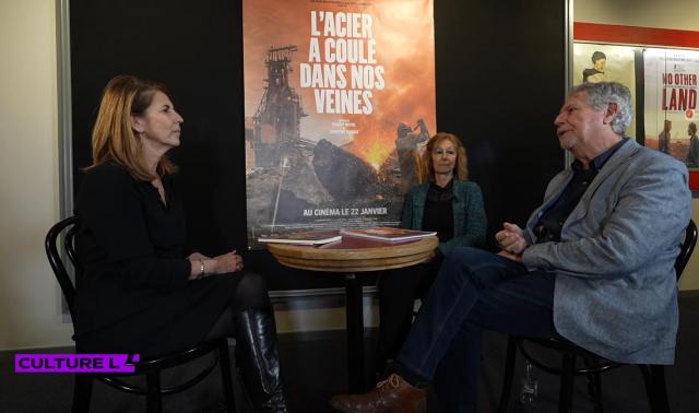 CultureL avec "L'acier a coulé dans nos veines" de Thierry Michel et Christine Pireaux