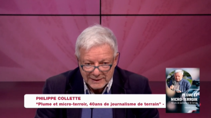 La Boîte à livres : Philippe Collette, Plume et micro-terroir, 40 ans de journalisme de terrain.