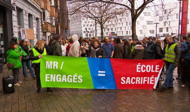 Grogne du monde enseignant: une semaine d'actions tournantes du 7 au 11 avril prochains