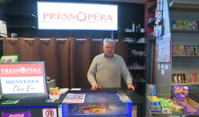 Eric, de la librairie opéra, jette l'éponge: "On ne gagne plus rien"