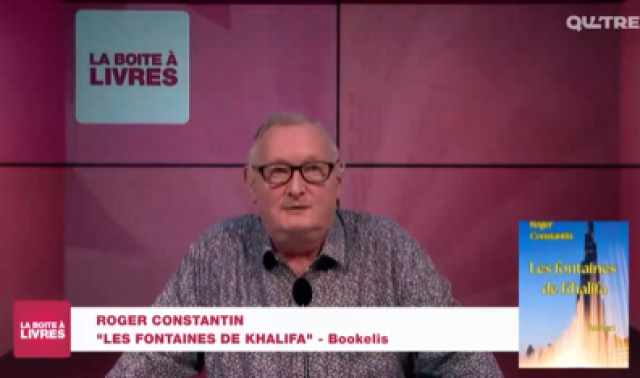 La Boîte à livres : Roger Constantin, les fontaines de Khalifa (Bookelis)