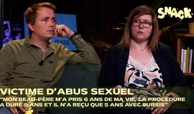 Snack - Abusée par son beau-père de ses 10 à 16 ans, elle raconte son enfance, sa reconstruction, son procès