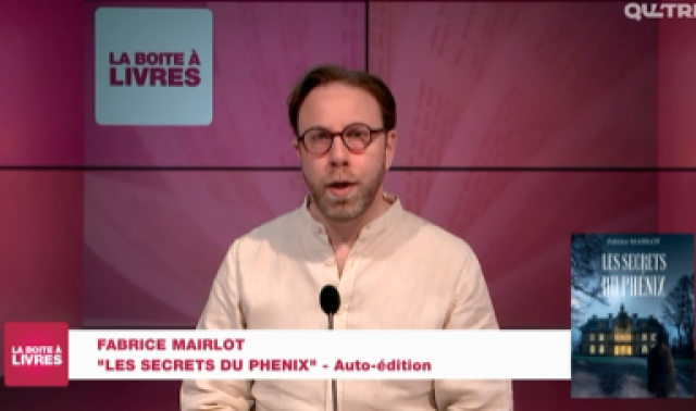 La Boîte à livres : Fabrice Mairlot, Les secrets du Phénix (auto édition)