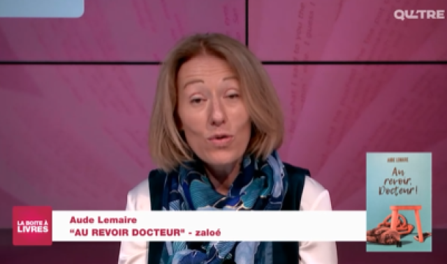 La Boîte à livres : Aude Lemaire, Au revoir Docteur, (Zaloé)
