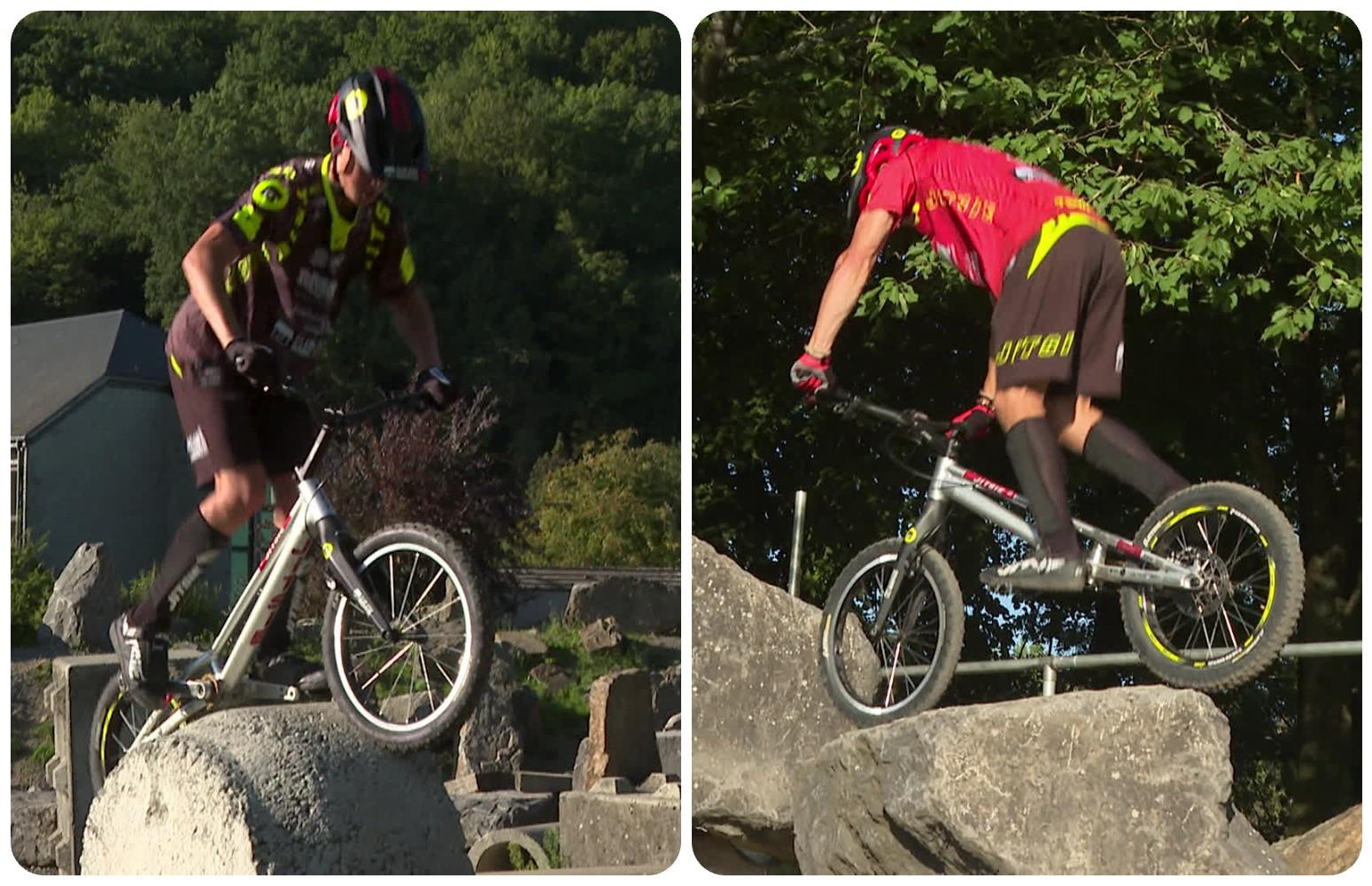 Ugo et Alexis Theunissen, les as du vélo trial