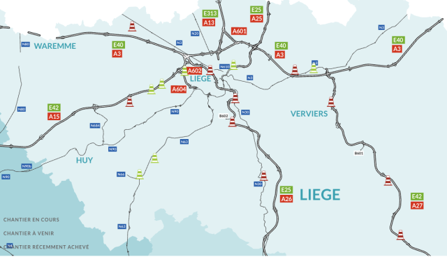 Le point sur les chantiers routiers