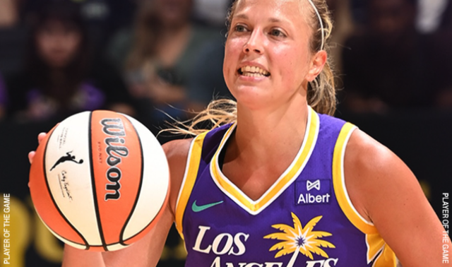 Julie Allemand entre dans l’histoire de la WNBA avec une prestation parfaite