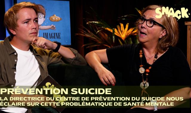 Snack - 25.000 appels annuels pour soutenir la vie : le combat du centre de prévention du su*cide