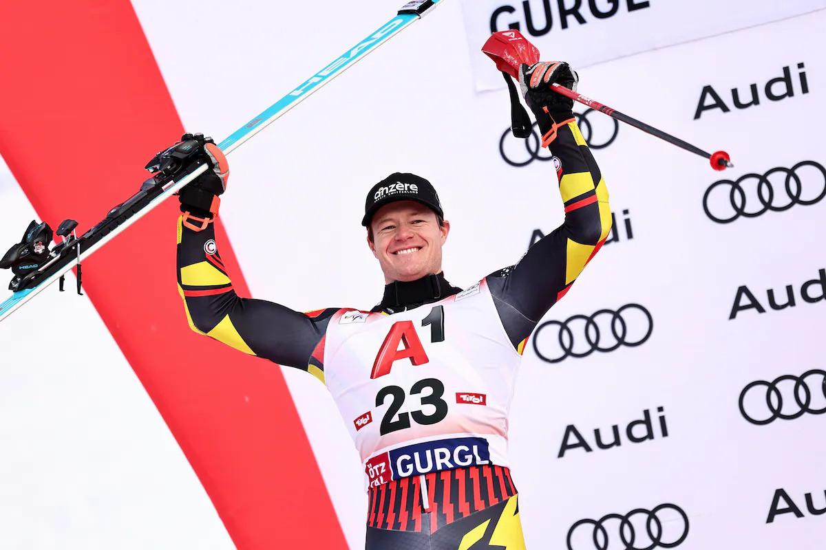Ski alpin: une 2e place historique pour Armand Marchant