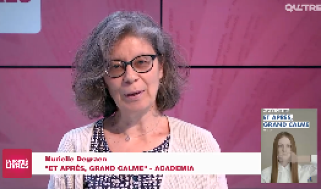 La Boîte à livres : Murielle Degraen, Et après, grand calme (Academia)
