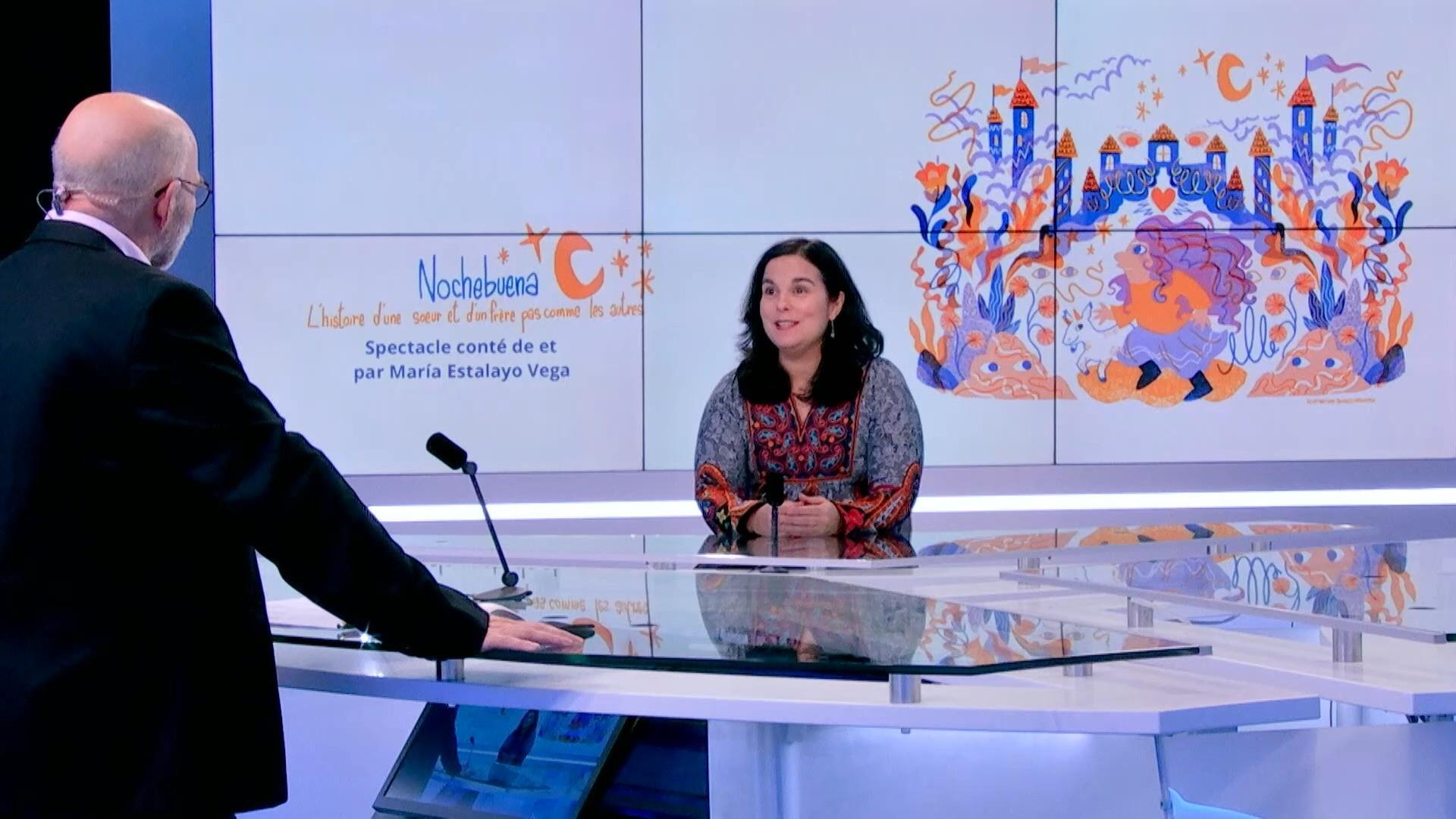 Invitée : la conteuse María Estalayo Vega, en spectacle à Liège