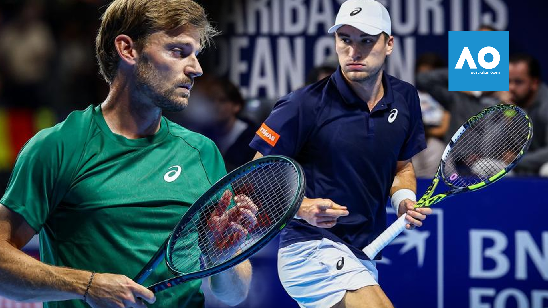 Raphaël Collignon et David Goffin sortis d'entrée