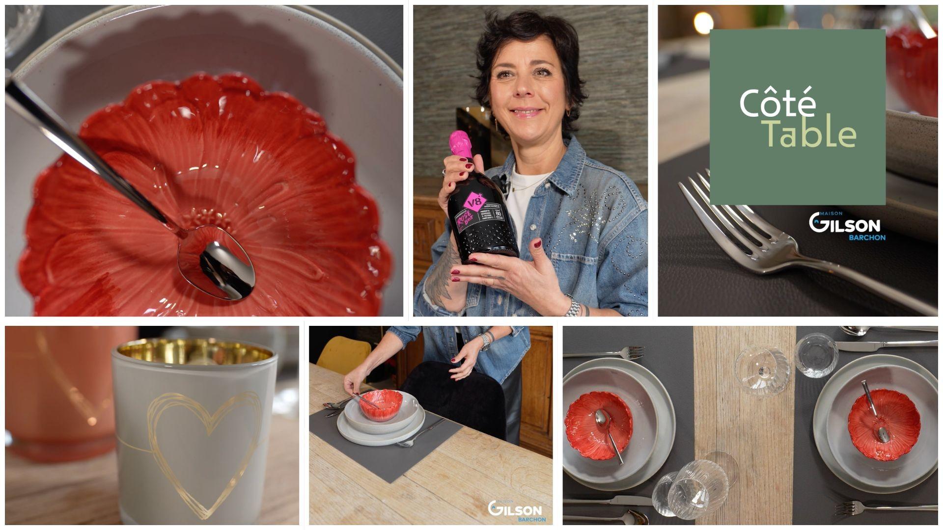 Quatre conseils pour une table de Saint-Valentin réussie !