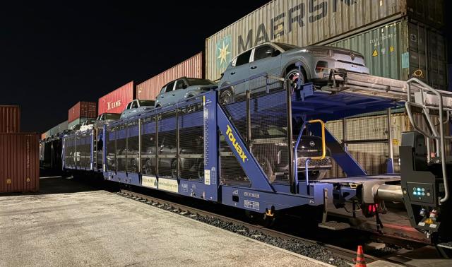 Reprise du trafic ferroviaire à Liège Trilogiport