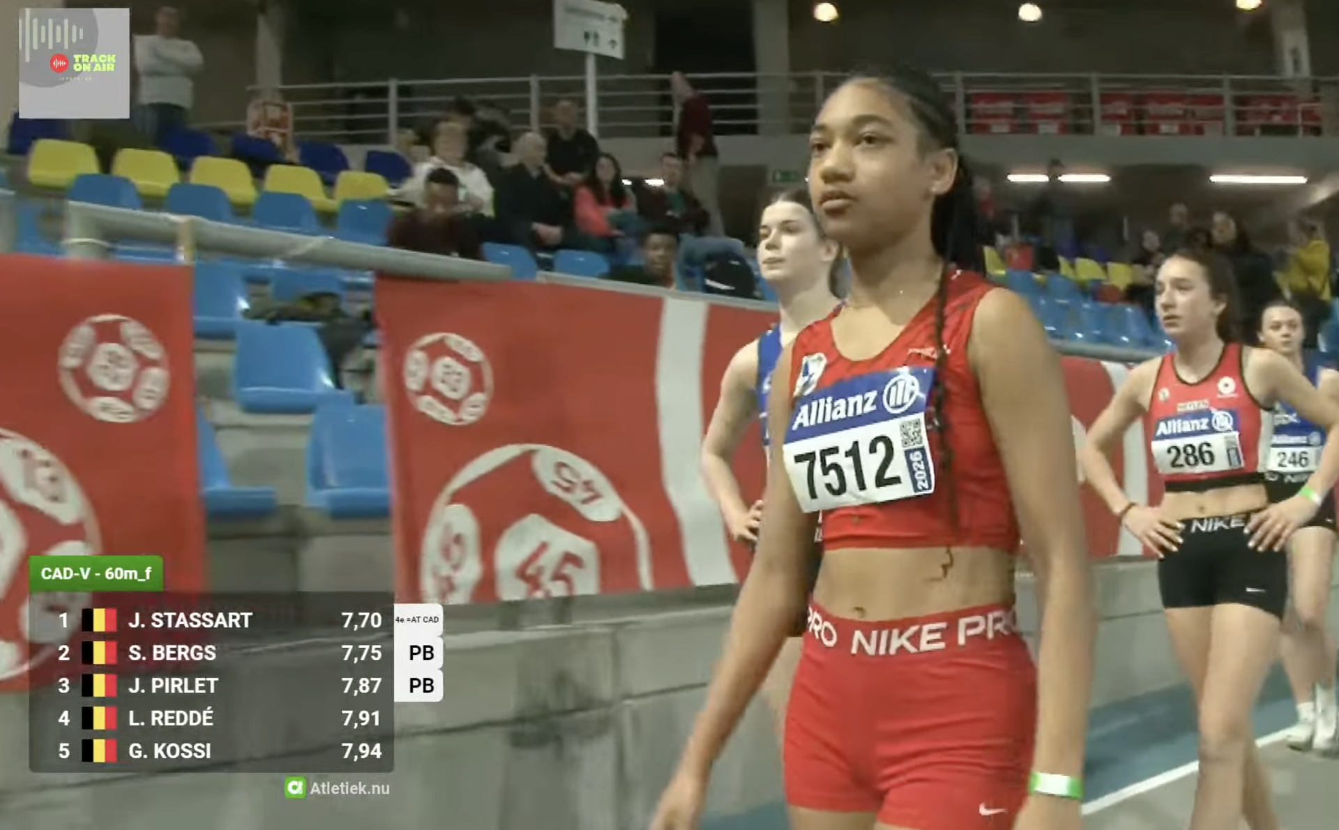 Athlé: Jada-Nora Stassart étincellante aux championnats de Belgique jeunes, 17 médailles liégeoises