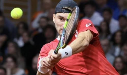 Tennis : Raphaël Collignon sans difficulté passe au deuxième tour à Monza
