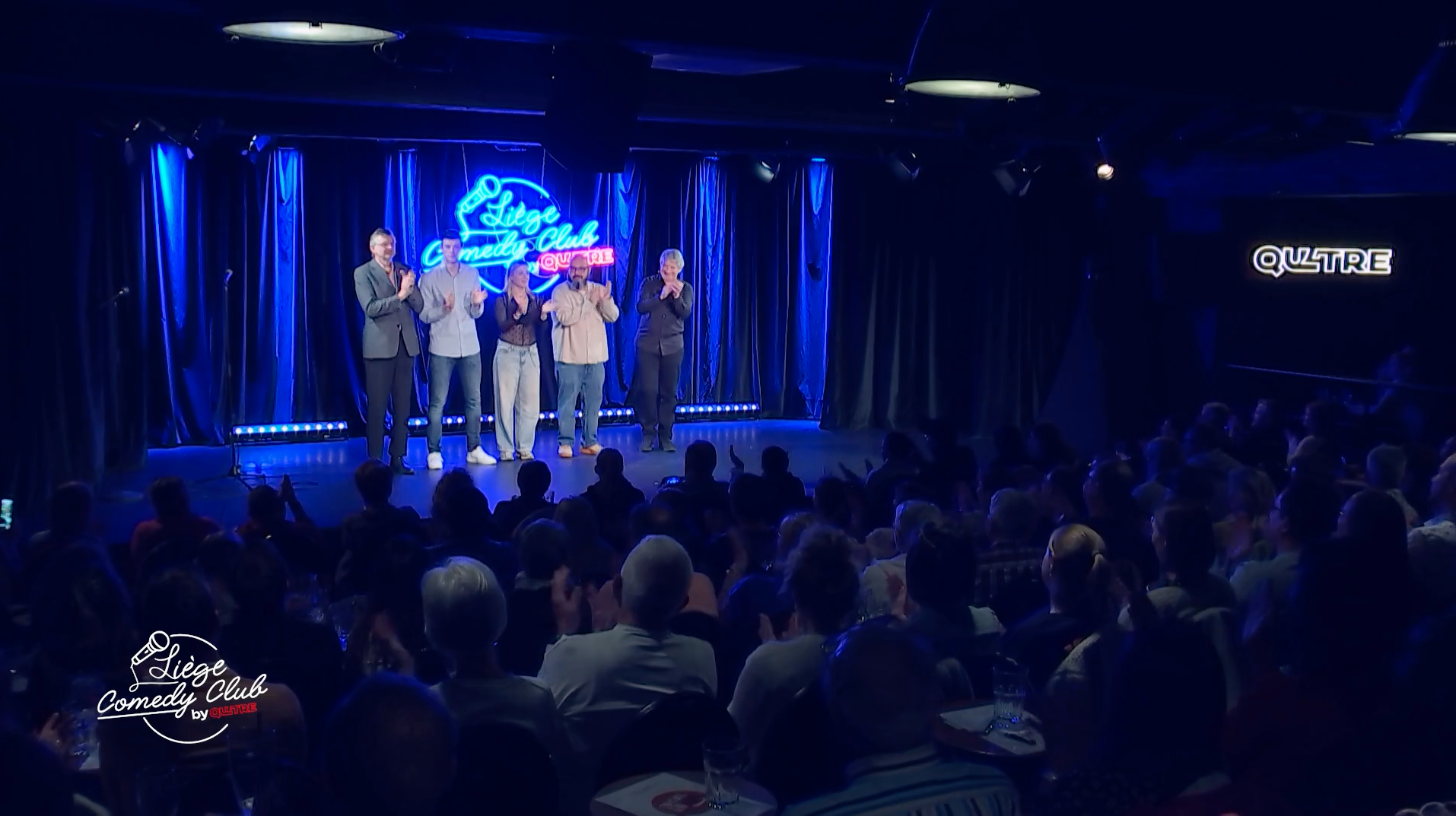Liège Comedy Club #10 : Robby, Amandine Elsen, Funky Fab et Didier Boclinville