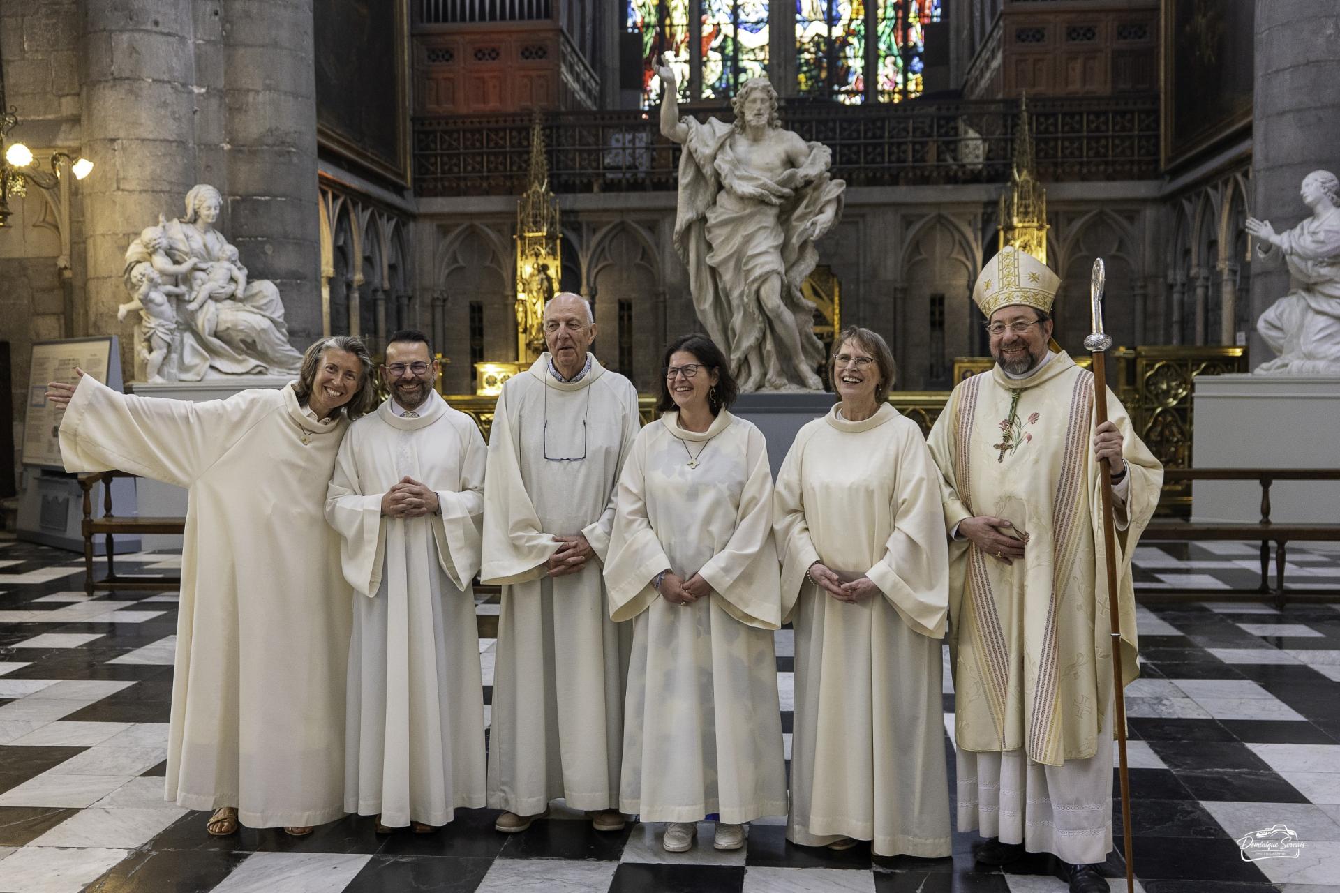 Une première en Belgique, le diocèse de Liège institue cinq ministres laïcs