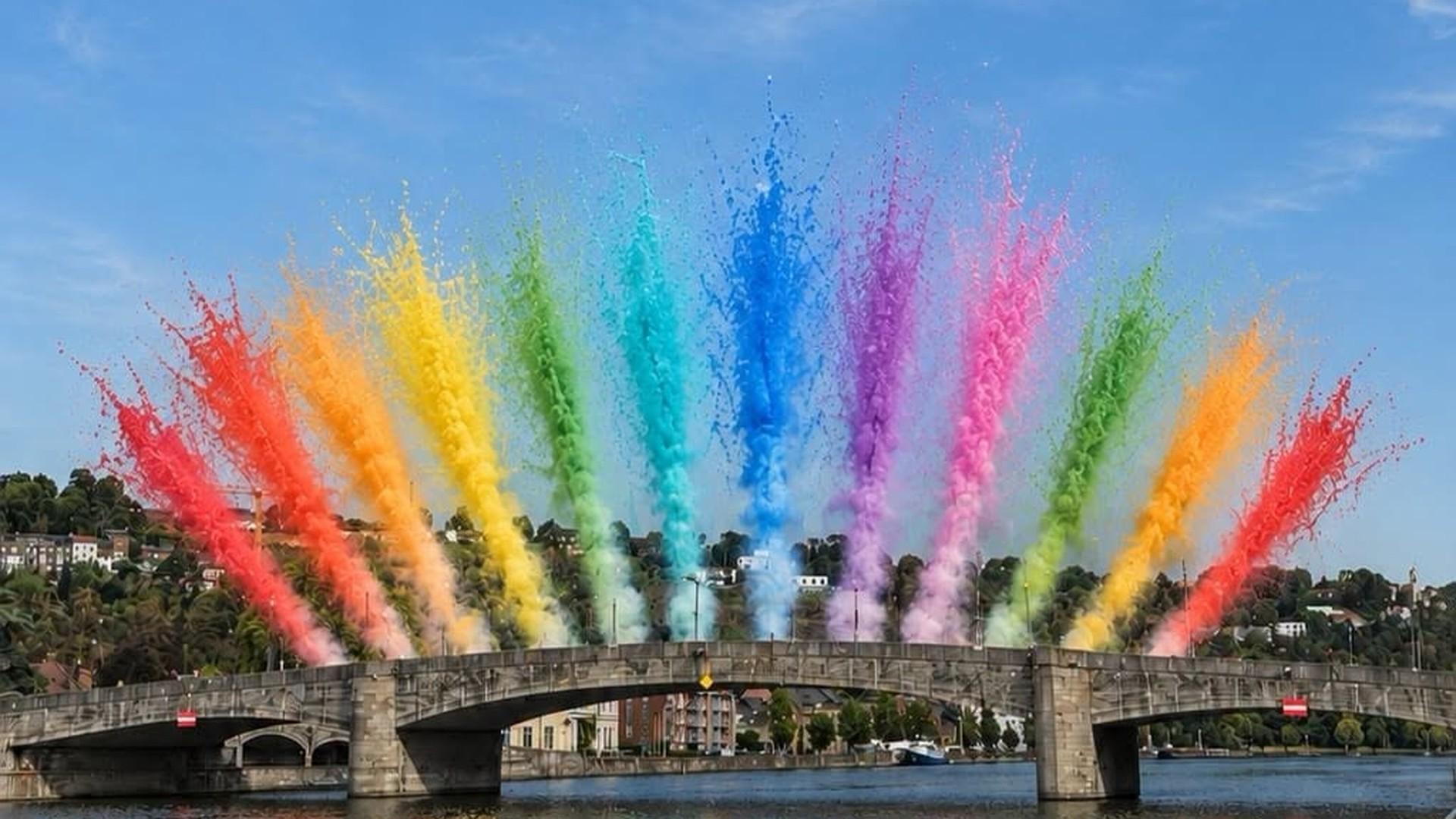 Huy : pas de feu d’artifice, mais un spectacle haut en couleurs