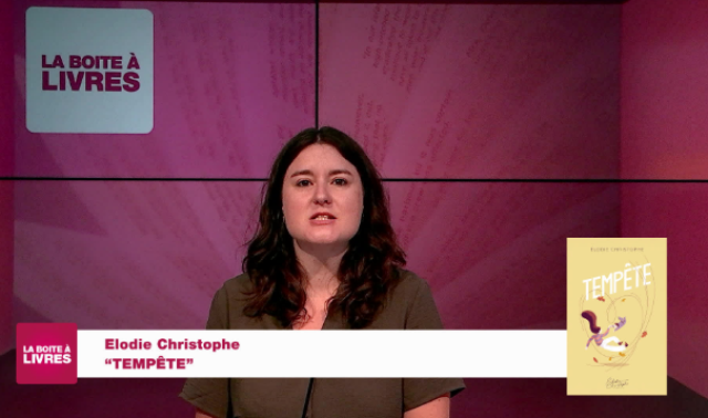 La Boîte à livres : Elodie Christophe, Tempête.