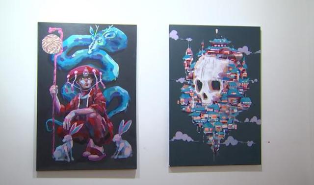 "Characters" l'expo de Pso Man à la Buronzu Gallery avant son départ pour Séoul
