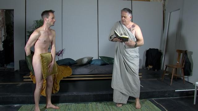 "Deux hommes tout nus" à la Courte Echelle 