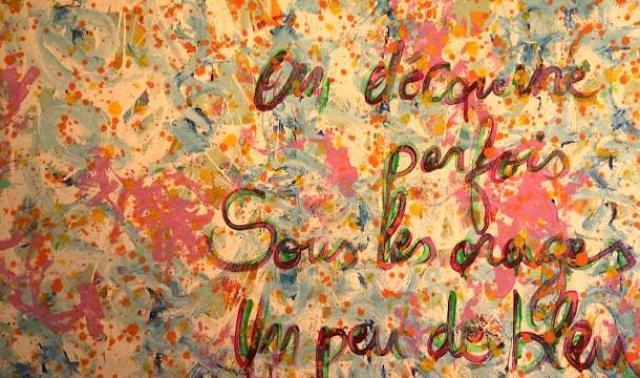"Humanescences" les poèmes et toiles de Christophe de Fierlant à la Villa Gallery 