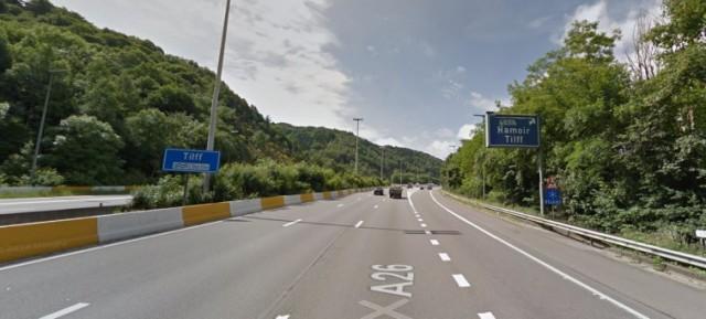 La sortie d'autoroute Tilff fermée une semaine