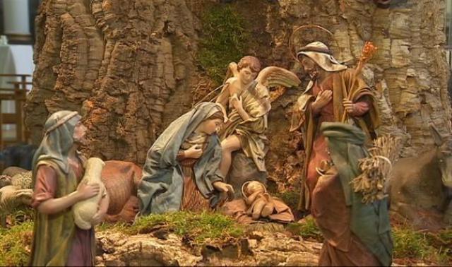 Des crèches espagnoles en l'église St Remacle Au Pont