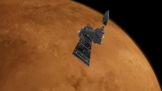 Amos impliqué dans les belles images de la planète Mars
