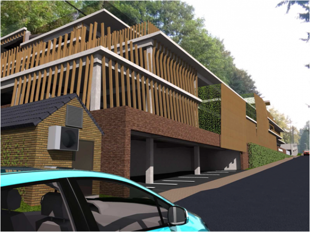 Hôpital d'Esneux : construction d'un nouveau parking