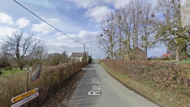 Une habitation ravagée par les flammes à Héron