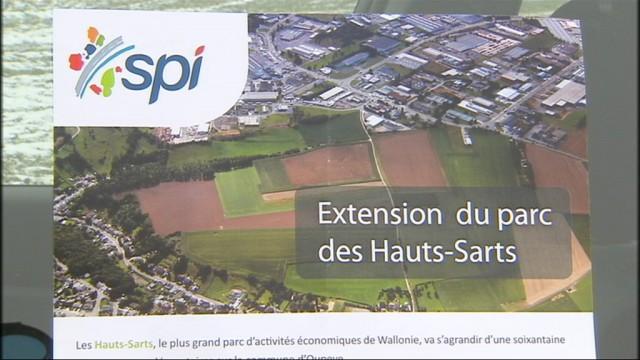 L'extension du parc des Hauts-Sarts 