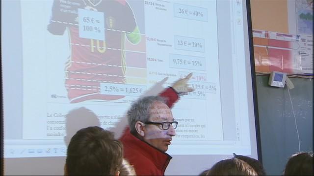 Des élèves dénoncent les conditions de fabrication des maillots des Diables Rouges